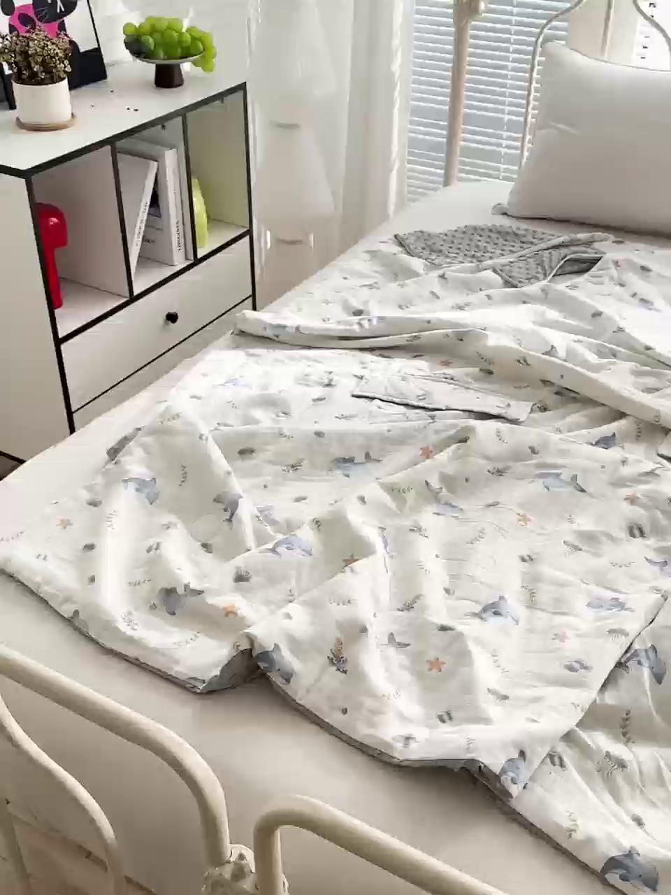 91家纺网 家纺一手货源 找家纺 （总）十九色 2026春夏新款全棉华夫格纱布凉感防踢被拥抱被夏被夏凉被空调被