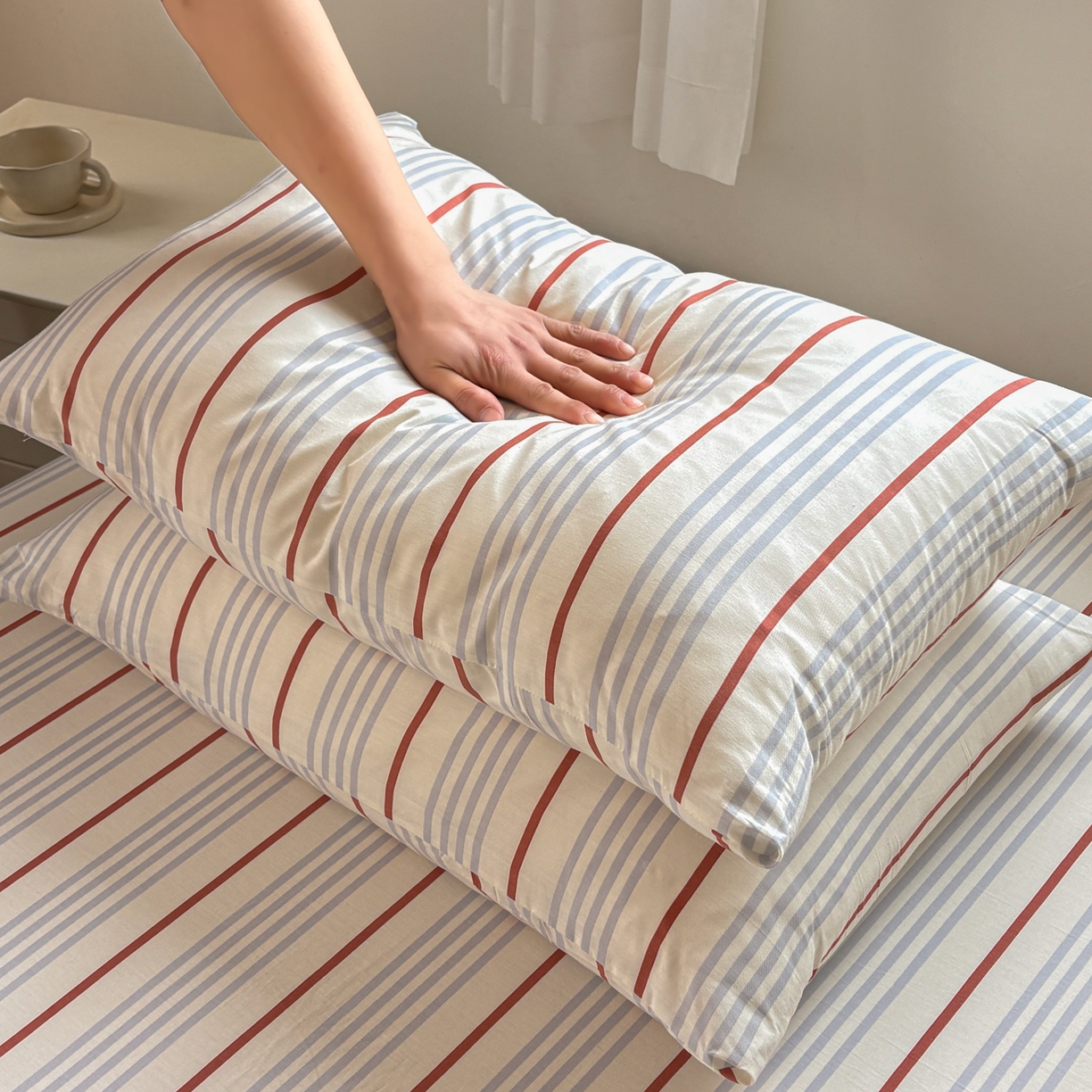 91家纺网 家纺一手货源 找家纺 （总）居眠 2026新款全棉刺绣蜡笔小新枕套