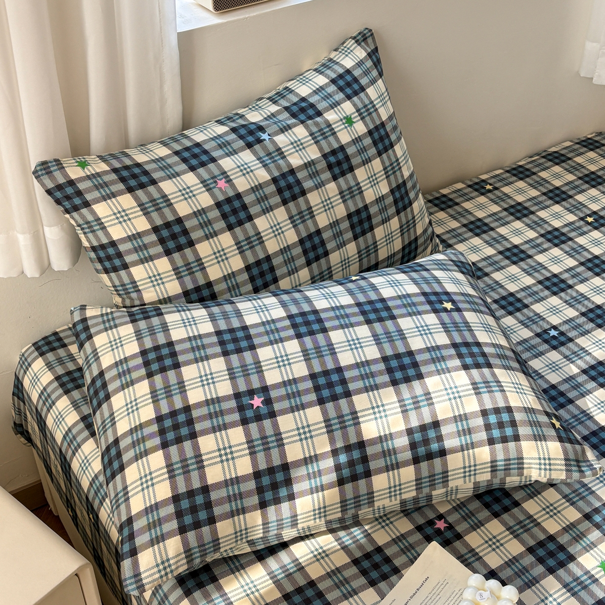 91家纺网 家纺一手货源 找家纺 居眠 2026新款全棉刺绣蜡笔小新枕套 由由里-小新