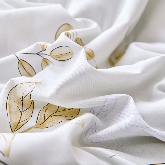 91家纺网 家纺一手货源 找家纺 紫乐家纺 2026春夏新款100%新疆棉花里外全棉夏被夏凉被空调被 枫林叶语-米