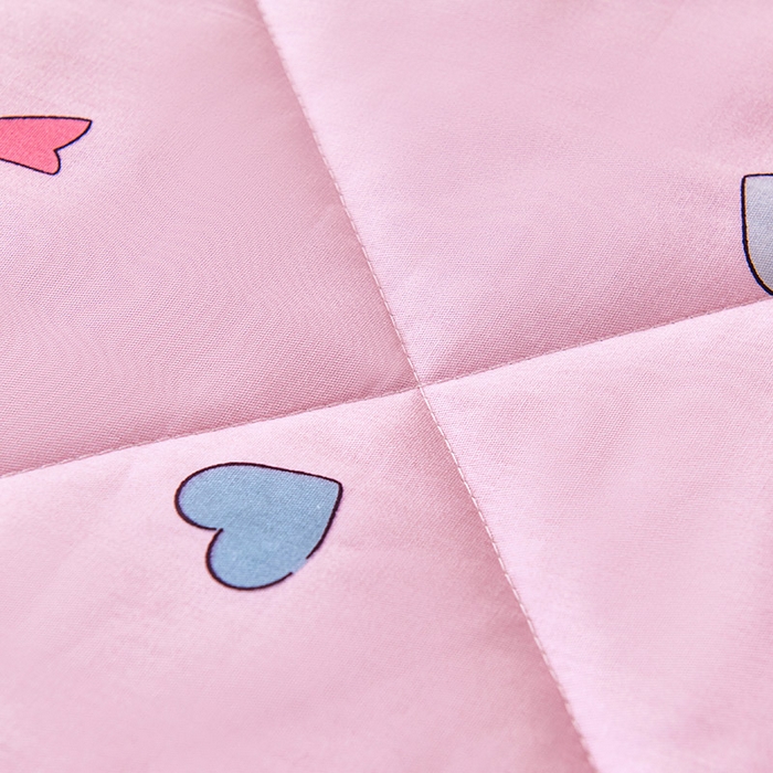 91家纺网 家纺一手货源 找家纺 紫乐家纺 2026春夏新款100%新疆棉花里外全棉夏被夏凉被空调被 公主梦-粉