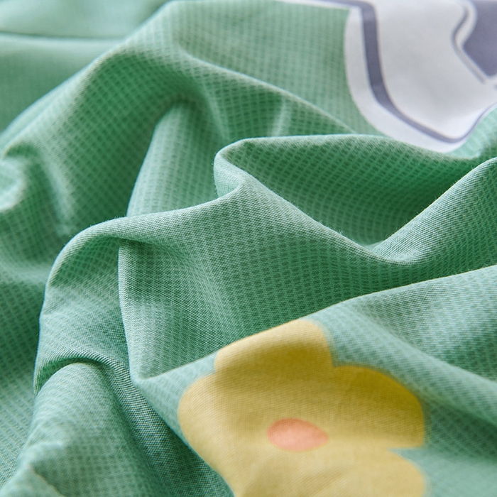 91家纺网 家纺一手货源 找家纺 紫乐家纺 2026春夏新款100%新疆棉花里外全棉夏被夏凉被空调被 梦动之城-绿