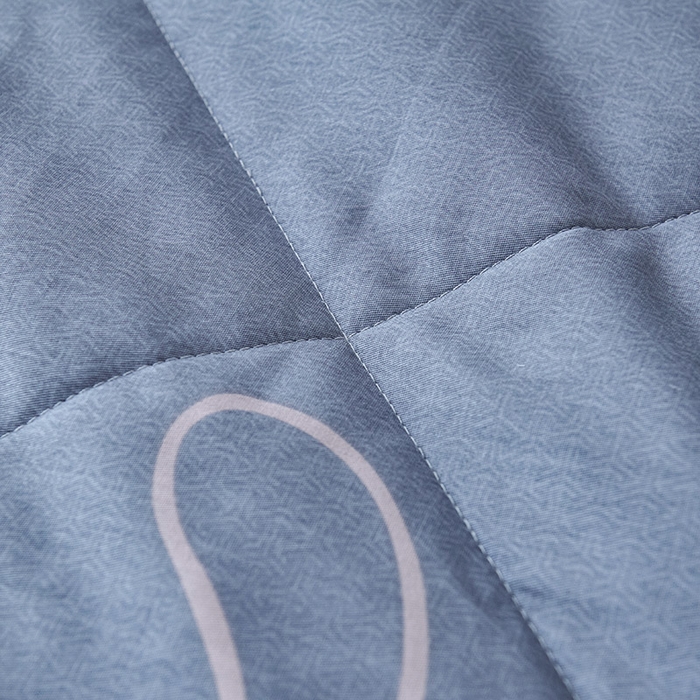 91家纺网 家纺一手货源 找家纺 紫乐家纺 2026春夏新款100%新疆棉花里外全棉夏被夏凉被空调被 梦幻泡泡-蓝