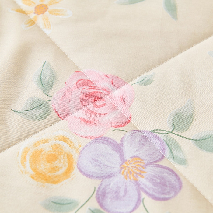 91家纺网 家纺一手货源 找家纺 紫乐家纺 2026春夏新款100%新疆棉花里外全棉夏被夏凉被空调被 奈斯花园-米