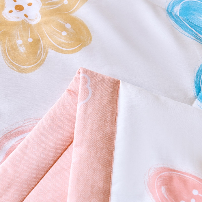 91家纺网 家纺一手货源 找家纺 紫乐家纺 2026春夏新款100%新疆棉花里外全棉夏被夏凉被空调被 悦然