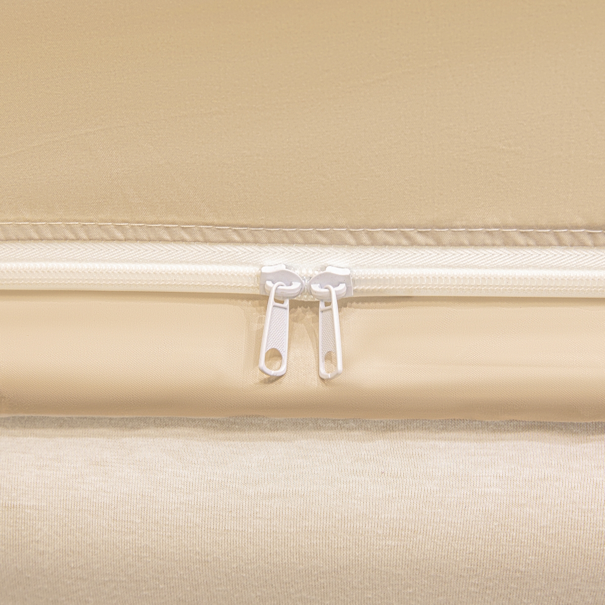 91家纺网 家纺一手货源 找家纺 富莱星蚊帐 2026新款双丝加厚网纱坐床蚊帐大力士围栏擎天柱支架-花样年华 花样年华-卡其