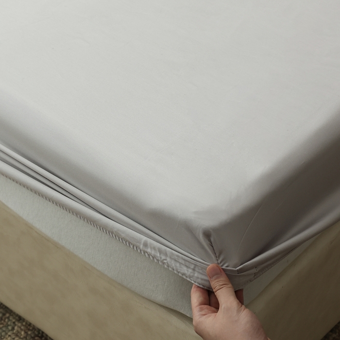 91家纺网 家纺一手货源 找家纺 ROZ home 蕊姿家居 2026新款60s天丝棉数码印花单枕套 浮香粉 巴黎灰