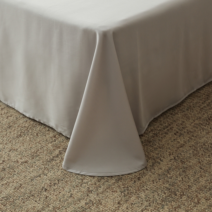 91家纺网 家纺一手货源 找家纺 ROZ home 蕊姿家居 2026新款60s天丝棉数码印花单枕套 浮香粉 巴黎灰