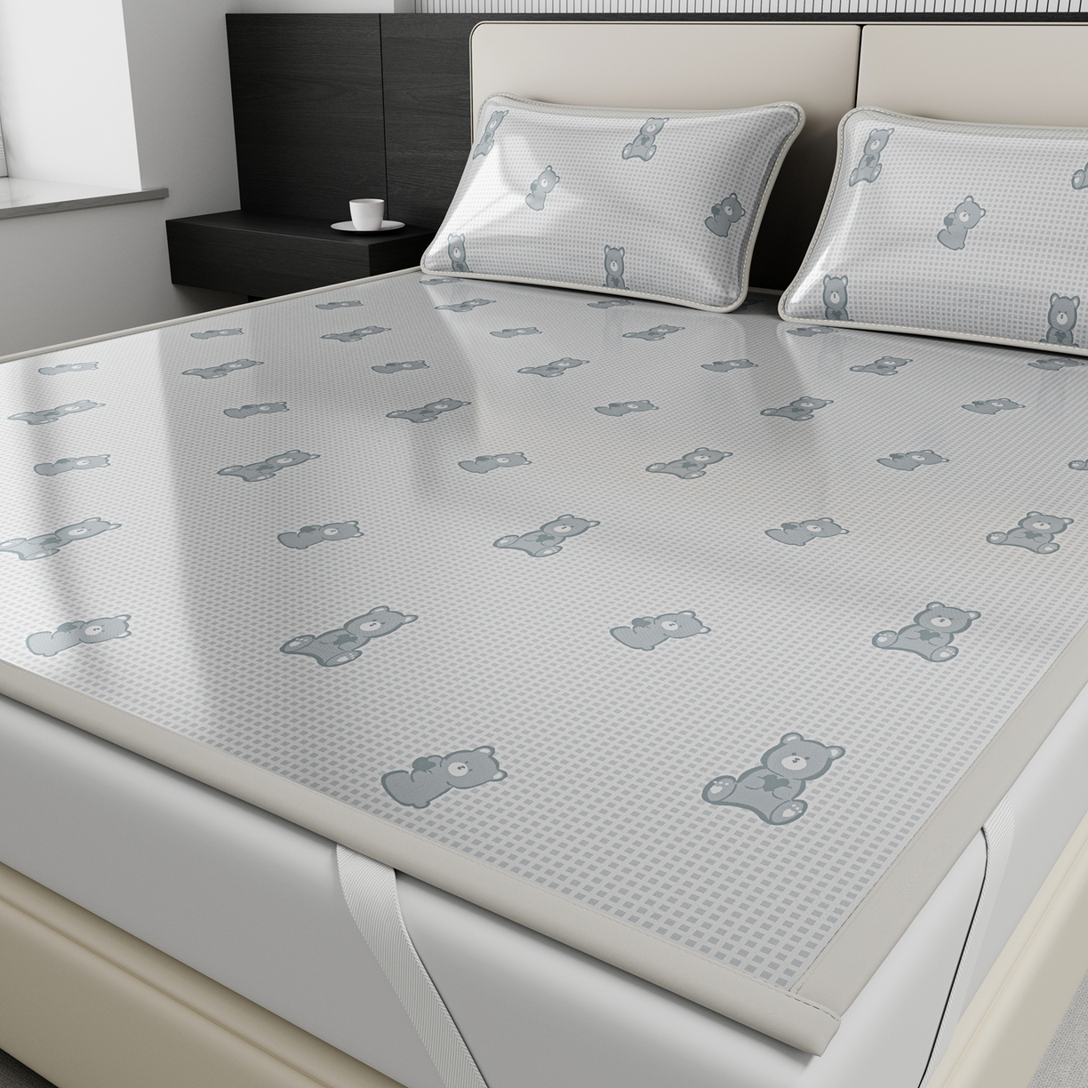 （总）爱思凯家纺 2026新款元森条席-冰丝凉席 成人款（床席款）