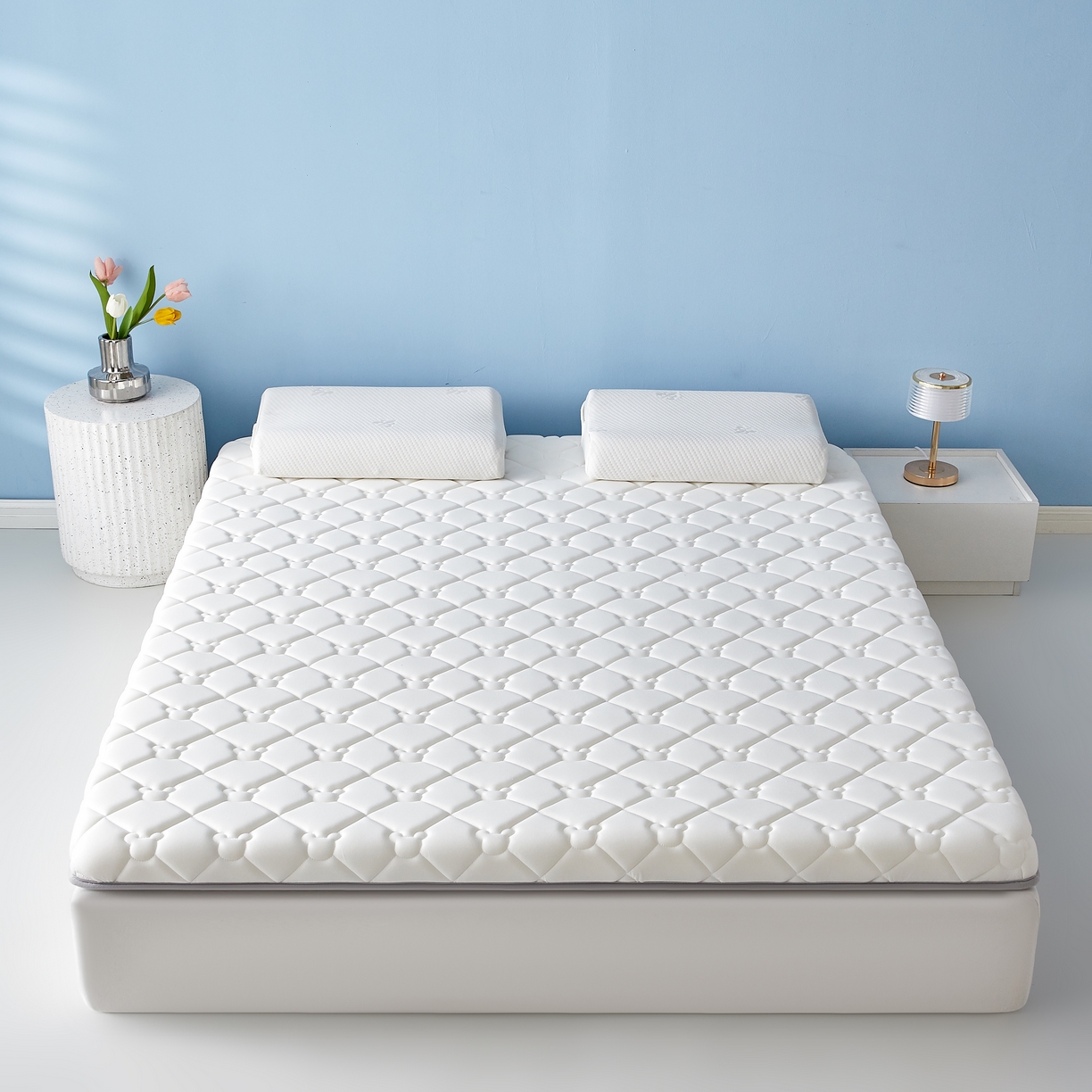 91家纺网 家纺一手货源 找家纺 （总）优莱床垫 2026新款乳胶抗压棉立体床垫垫子