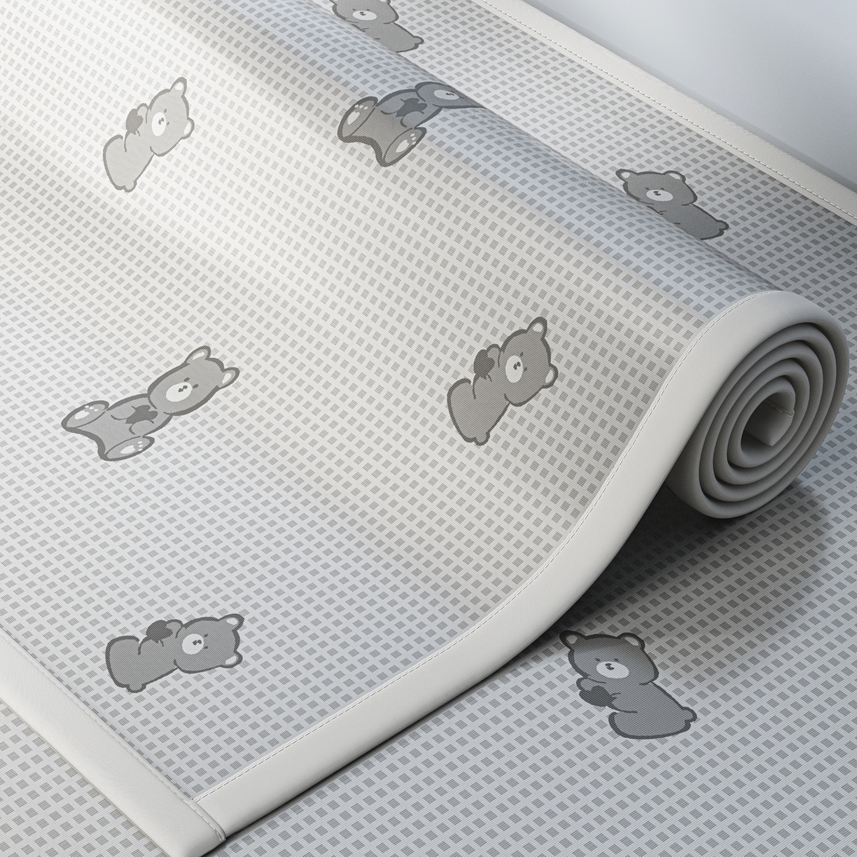 91家纺网 家纺一手货源 找家纺 （总）爱思凯家纺 2026新款元森条席-冰丝凉席 学生款（床席款）