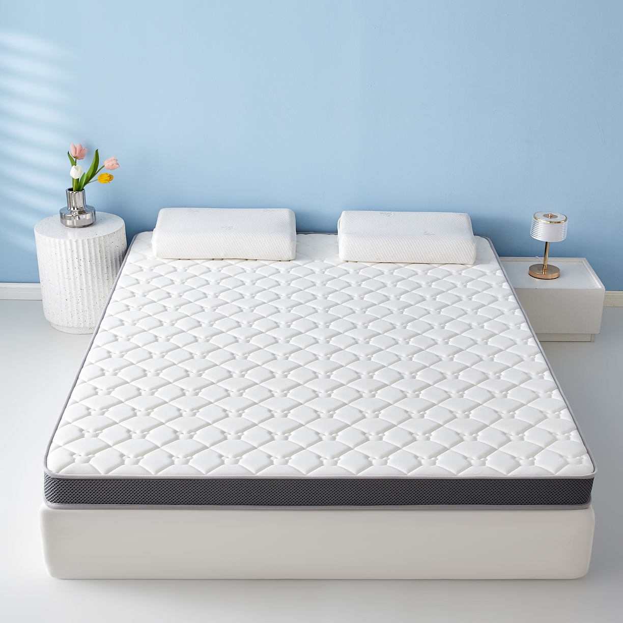 91家纺网 家纺一手货源 找家纺 （总）优莱床垫 2026新款乳胶抗压棉立体床垫垫子