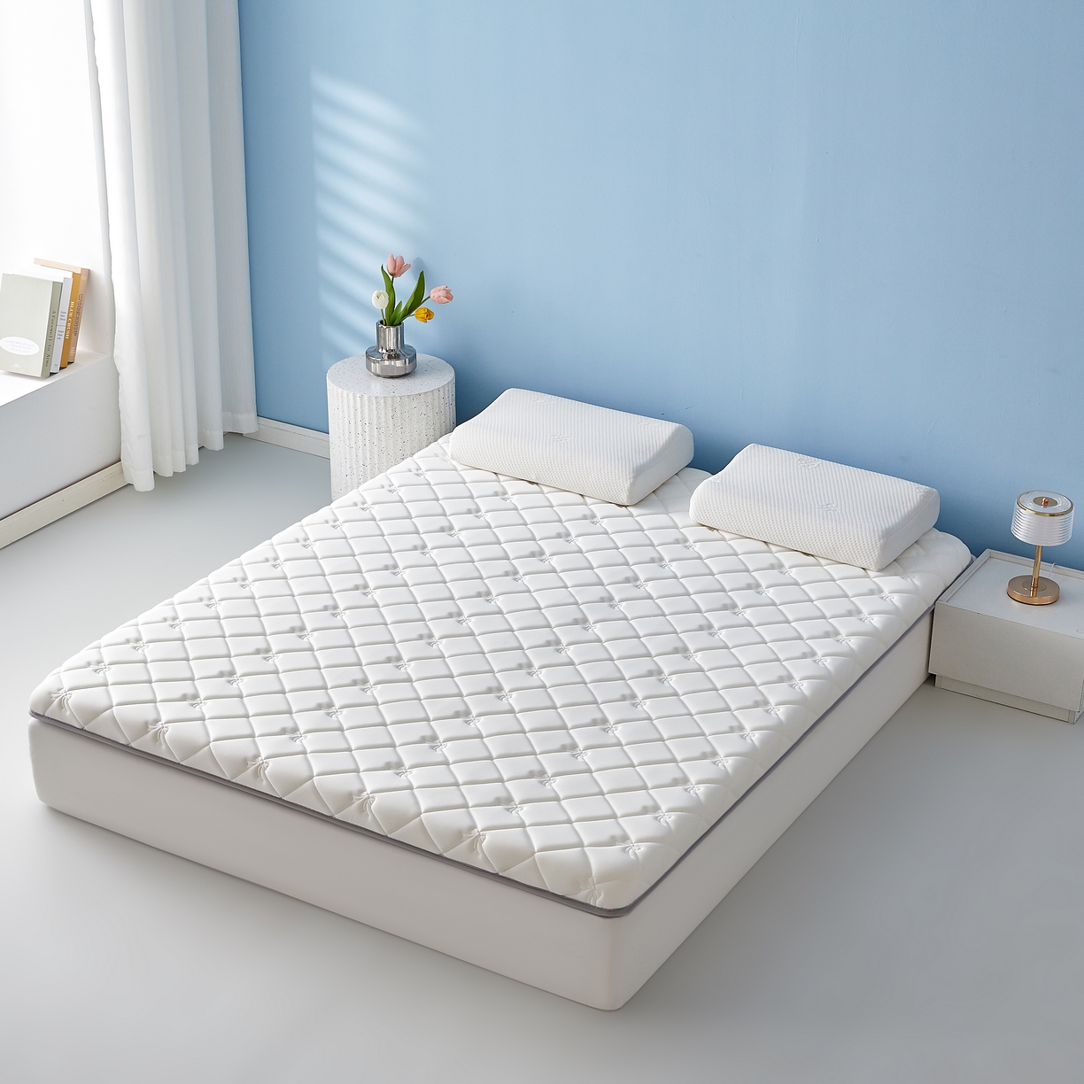 91家纺网 家纺一手货源 找家纺 （总）优莱床垫 2026新款乳胶抗压棉立体床垫垫子