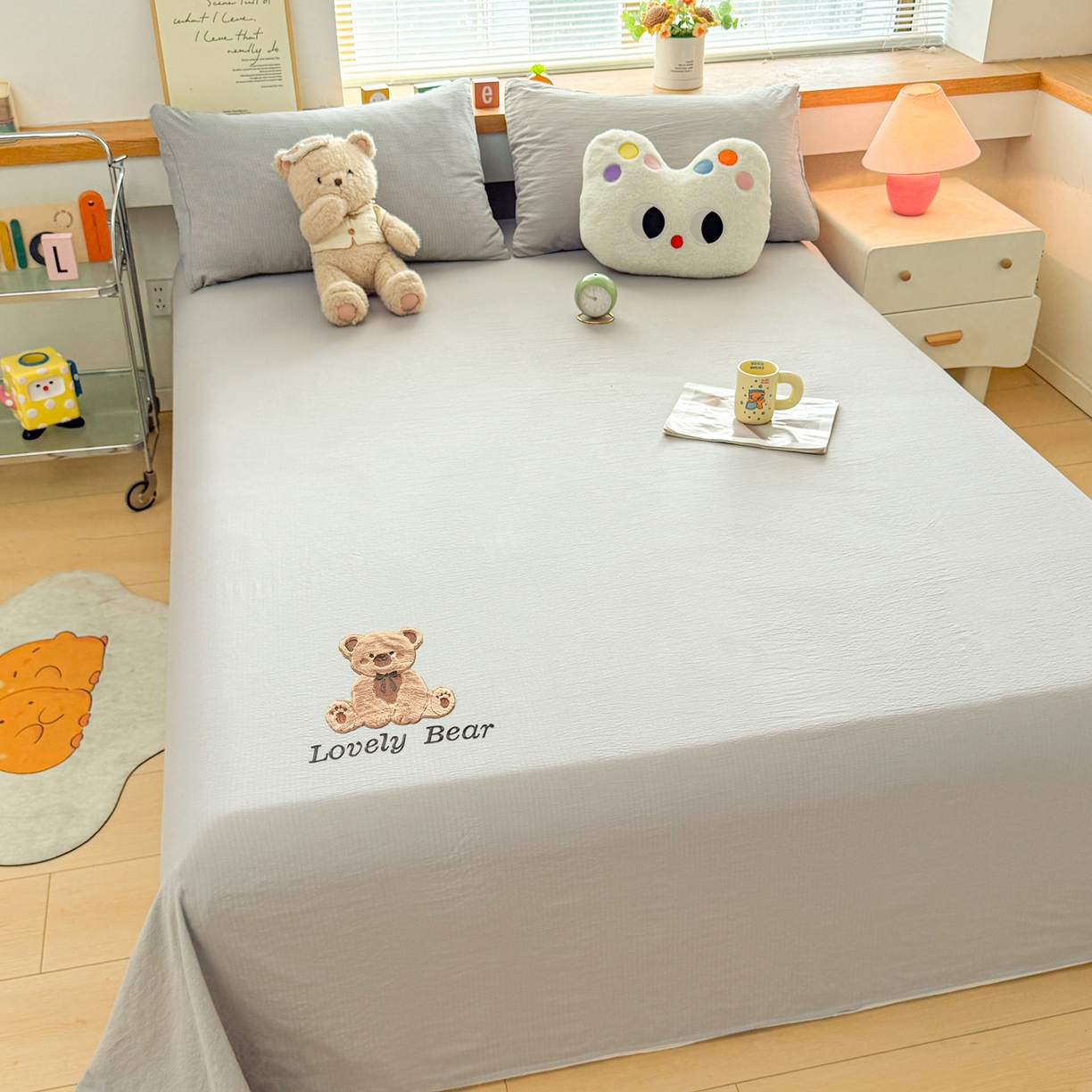 91家纺网 家纺一手货源 找家纺 （总）爱思凯家纺 2026新款元森条席-冰丝凉席 成人款（床席款）