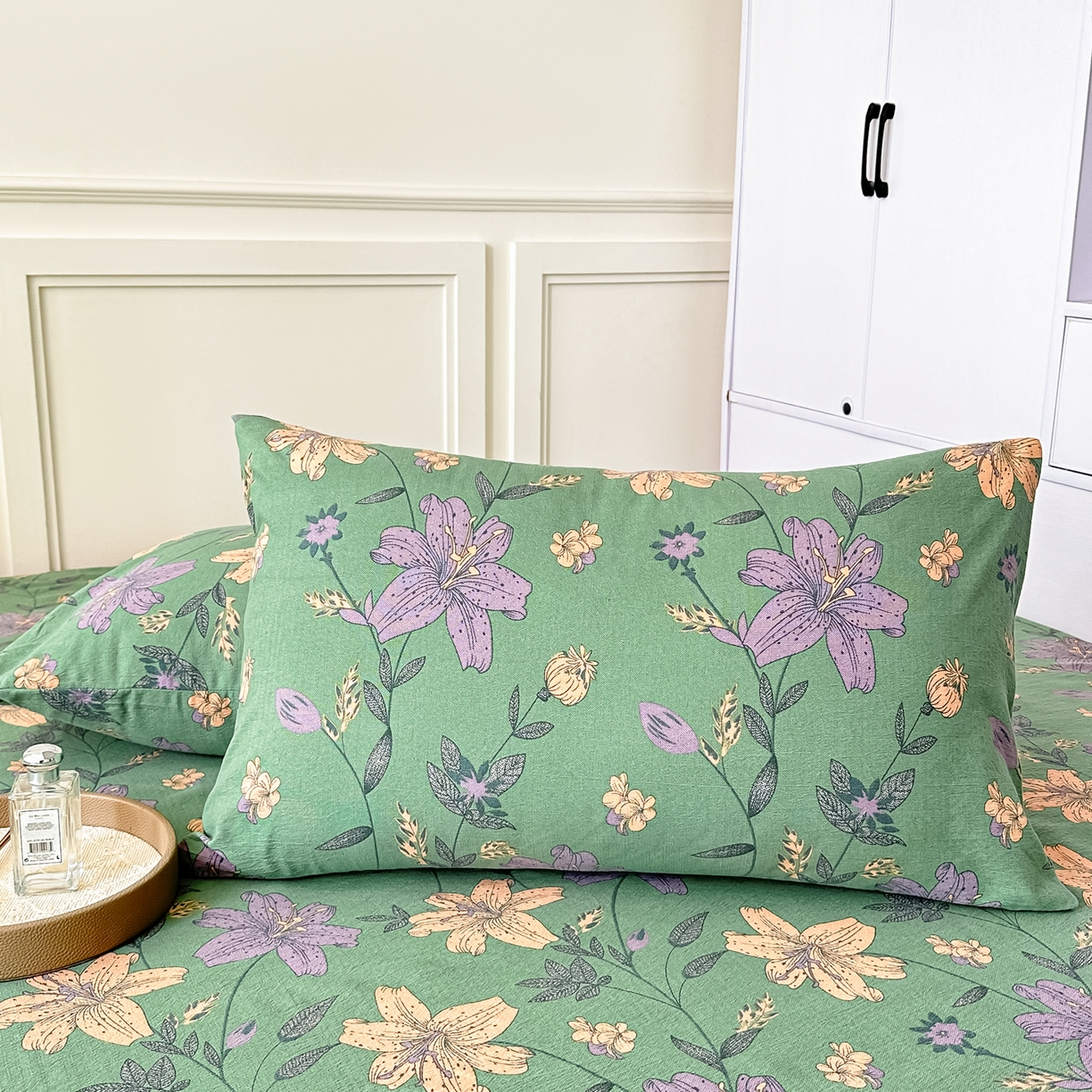 91家纺网 家纺一手货源 找家纺 手艺人家纺 2026新款米娅HDS01-米娅HDS07单层双层纱单层炕盖单品炕盖炕盖单件 米娅HDS02