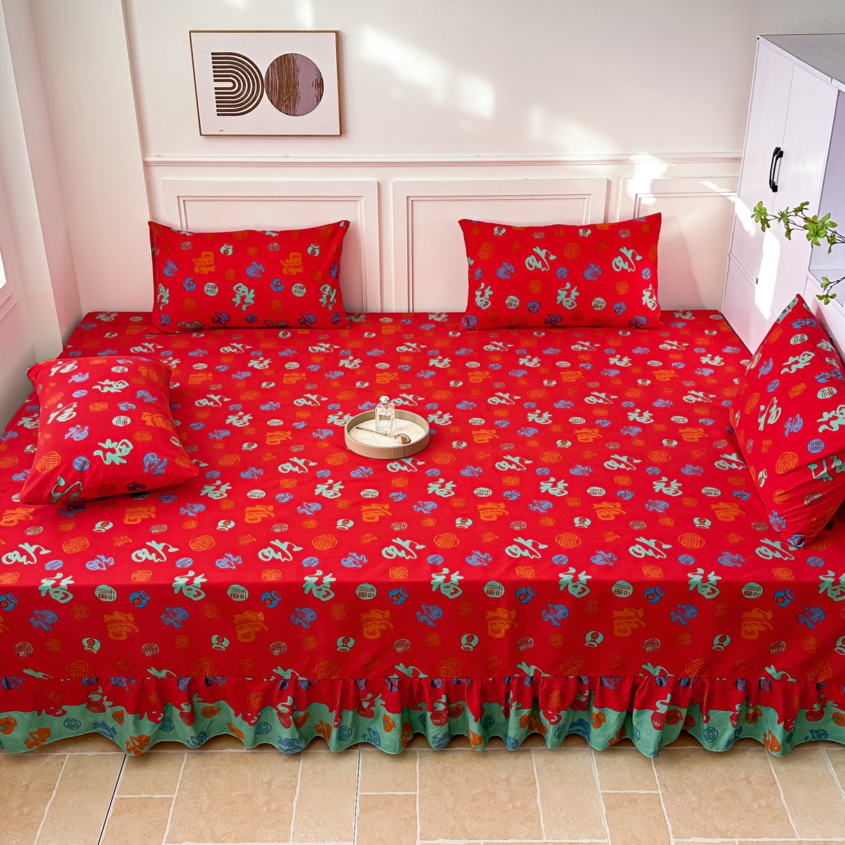 91家纺网 家纺一手货源 找家纺 手艺人家纺 2026新款米娅HDS01-米娅HDS07单层双层纱单层炕盖单品炕盖炕盖单件 米娅HDS05