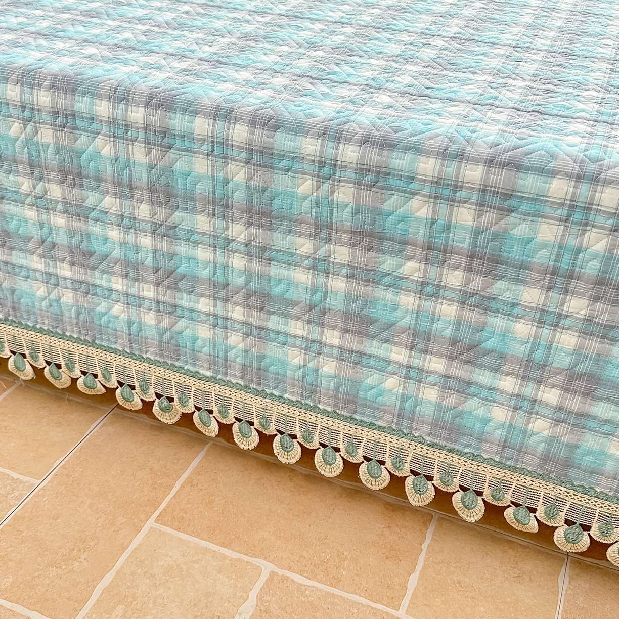 91家纺网 家纺一手货源 找家纺 手艺人家纺 2026新款小清新水洗全棉纯棉印花床盖炕盖-第三批 SX16