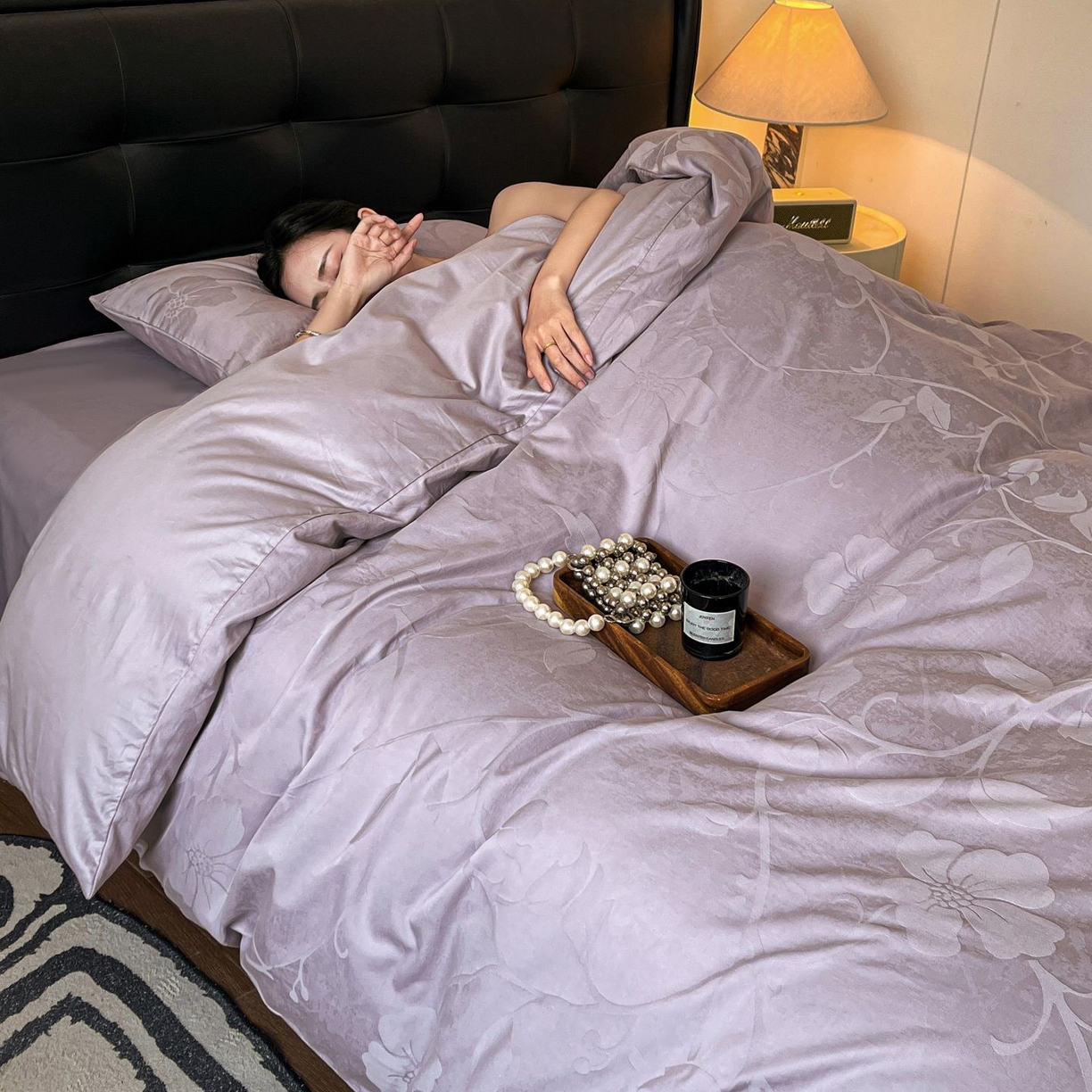 91家纺网 家纺一手货源 找家纺 （总）乐家毛巾被（工厂自产自销） 2026春夏新款全棉60S长绒棉立体厚织提花四件套