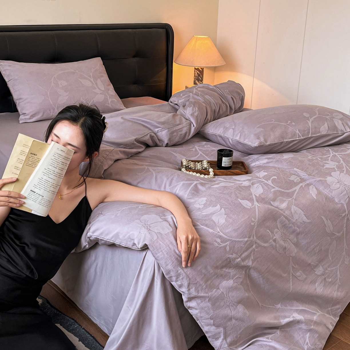 91家纺网 家纺一手货源 找家纺 （总）乐家毛巾被（工厂自产自销） 2026春夏新款全棉60S长绒棉立体厚织提花四件套