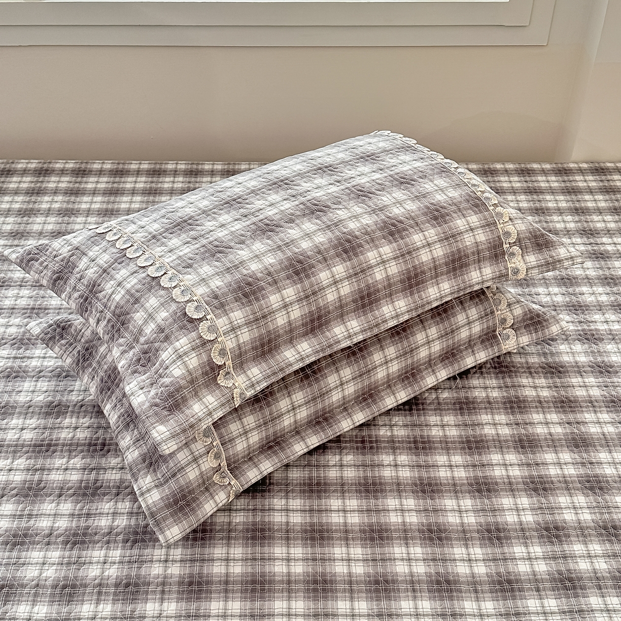 91家纺网 家纺一手货源 找家纺 手艺人家纺 2026新款小清新水洗全棉纯棉印花床盖炕盖-第三批 SX17