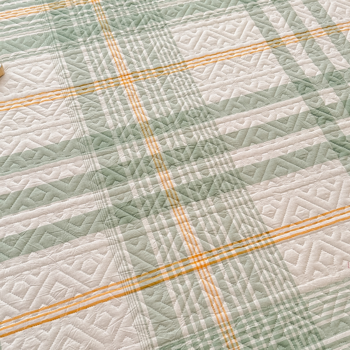 91家纺网 家纺一手货源 找家纺 手艺人家纺 2026新款小清新水洗全棉纯棉印花床盖炕盖-第三批 SX18