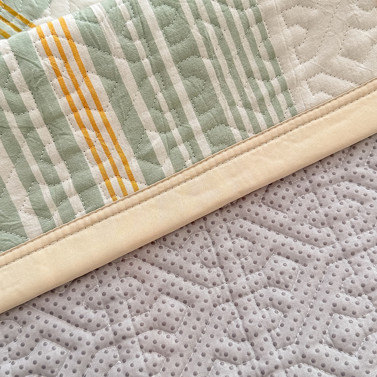 91家纺网 家纺一手货源 找家纺 手艺人家纺 2026新款小清新水洗全棉纯棉印花床盖炕盖-第三批 SX18