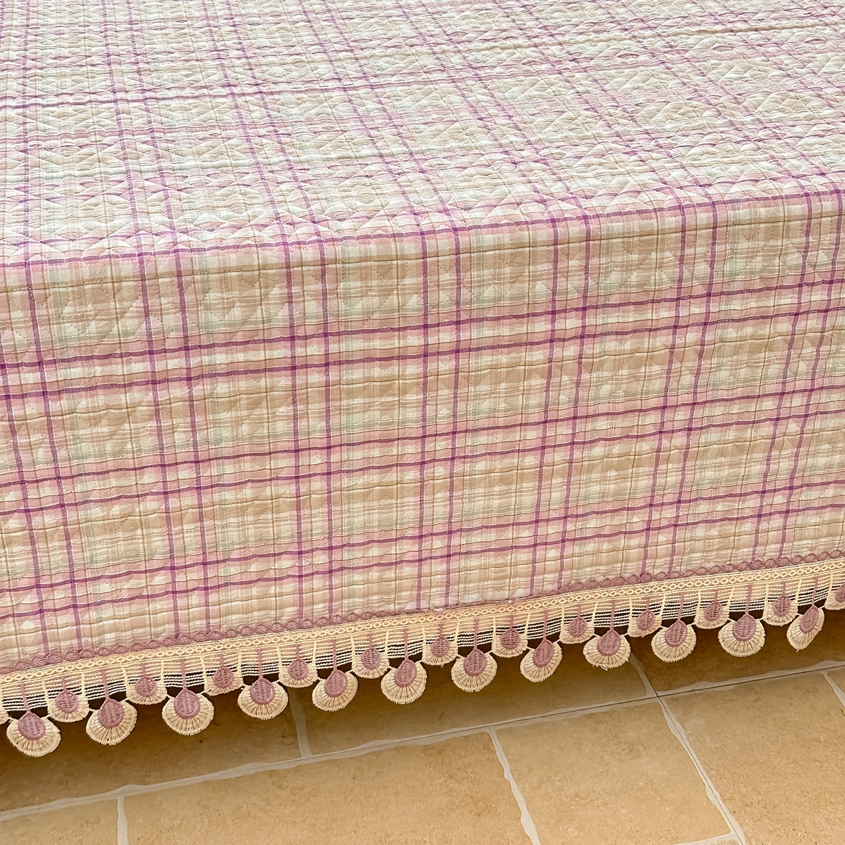 91家纺网 家纺一手货源 找家纺 手艺人家纺 2026新款小清新水洗全棉纯棉印花床盖炕盖-第三批 SX19