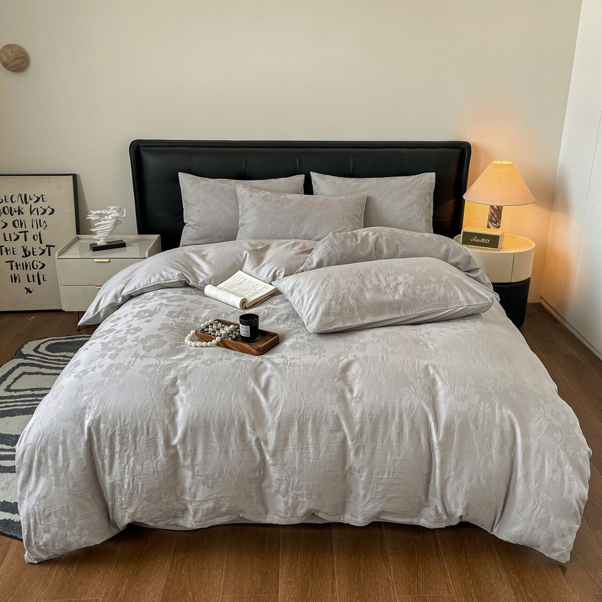 91家纺网 家纺一手货源 找家纺 （总）乐家毛巾被（工厂自产自销） 2026春夏新款全棉60S长绒棉立体厚织提花四件套