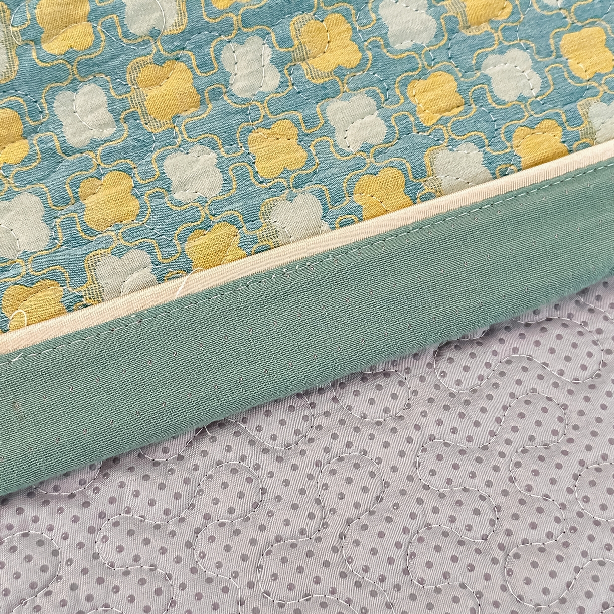 91家纺网 家纺一手货源 找家纺 （总）手艺人家纺 2026新款双层纱夹棉防滑床盖炕盖-第三批