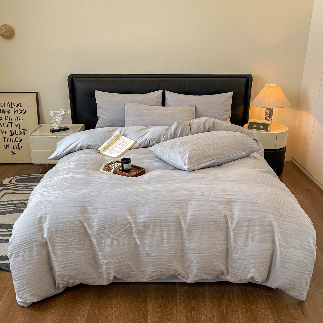 91家纺网 家纺一手货源 找家纺 （总）乐家毛巾被（工厂自产自销） 2026春夏新款全棉60S长绒棉立体厚织提花四件套