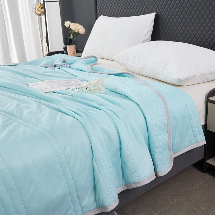 91家纺网 家纺一手货源 找家纺 （总）手艺人家纺 2026新款夏季凉感冰丝爆款夏凉薄款被子空调水洗单人夏天双人宿舍可机洗