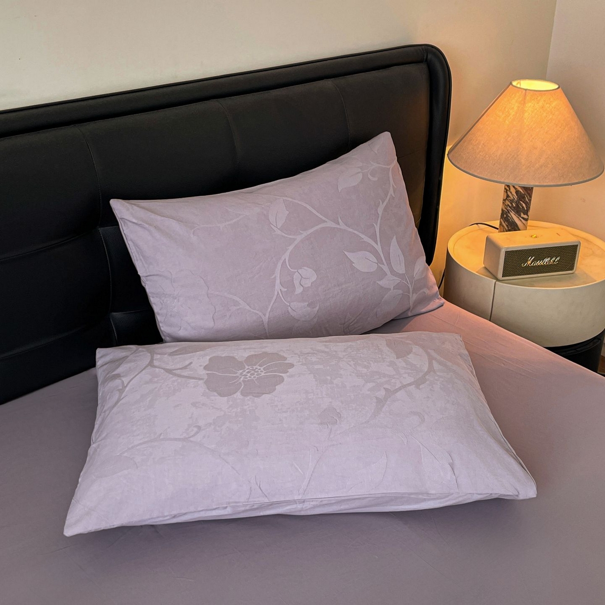 91家纺网 家纺一手货源 找家纺 乐家毛巾被（工厂自产自销） 2026春夏新款全棉60S长绒棉立体厚织提花四件套 碧罗