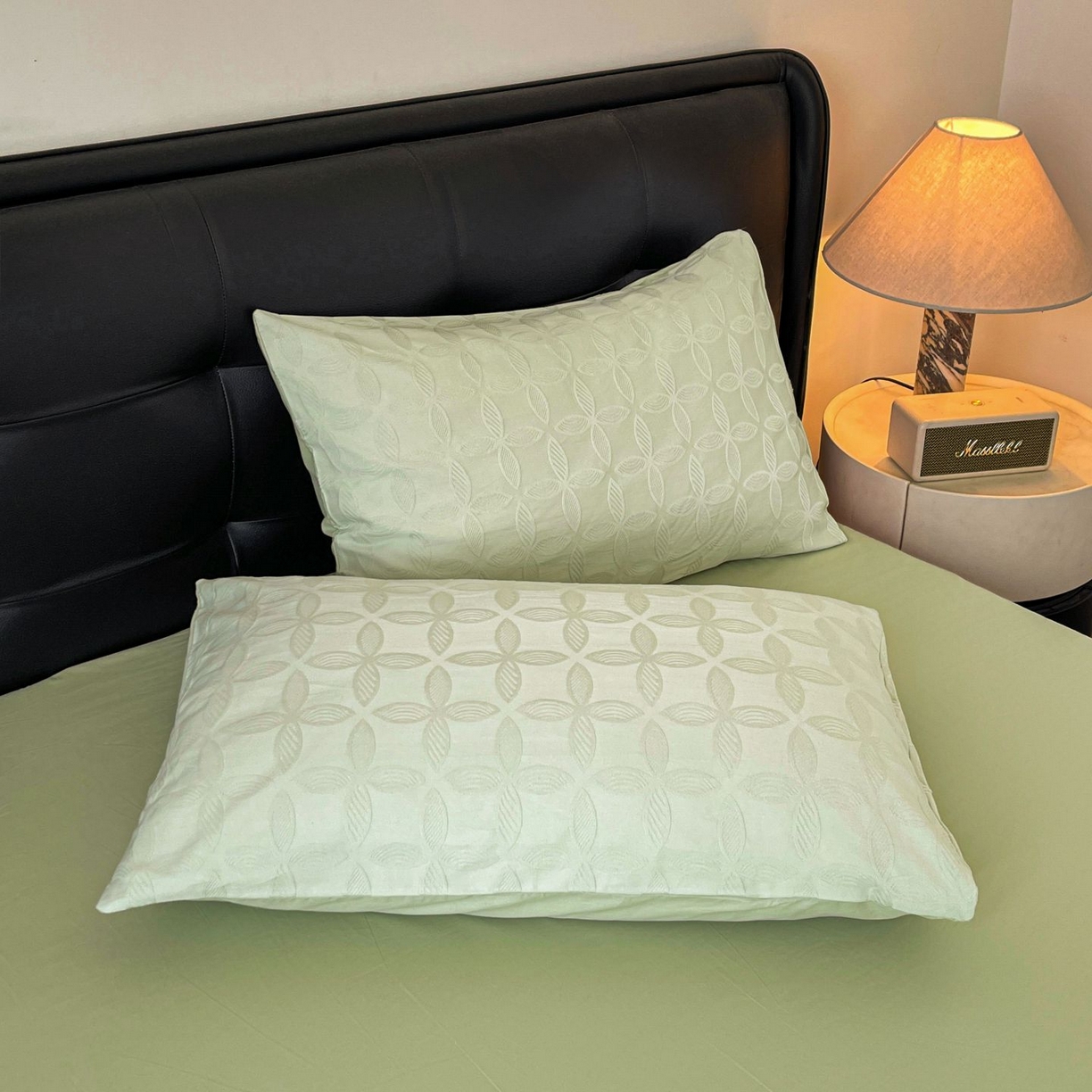 91家纺网 家纺一手货源 找家纺 乐家毛巾被（工厂自产自销） 2026春夏新款全棉60S长绒棉立体厚织提花四件套 翠微