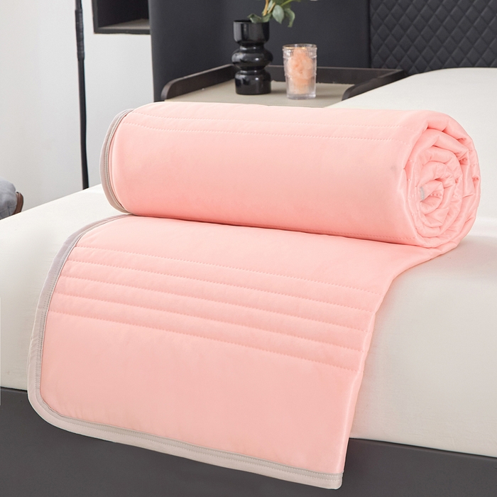 91家纺网 家纺一手货源 找家纺 手艺人家纺 2026新款夏季凉感冰丝爆款夏凉薄款被子空调水洗单人夏天双人宿舍可机洗 条纹玉色