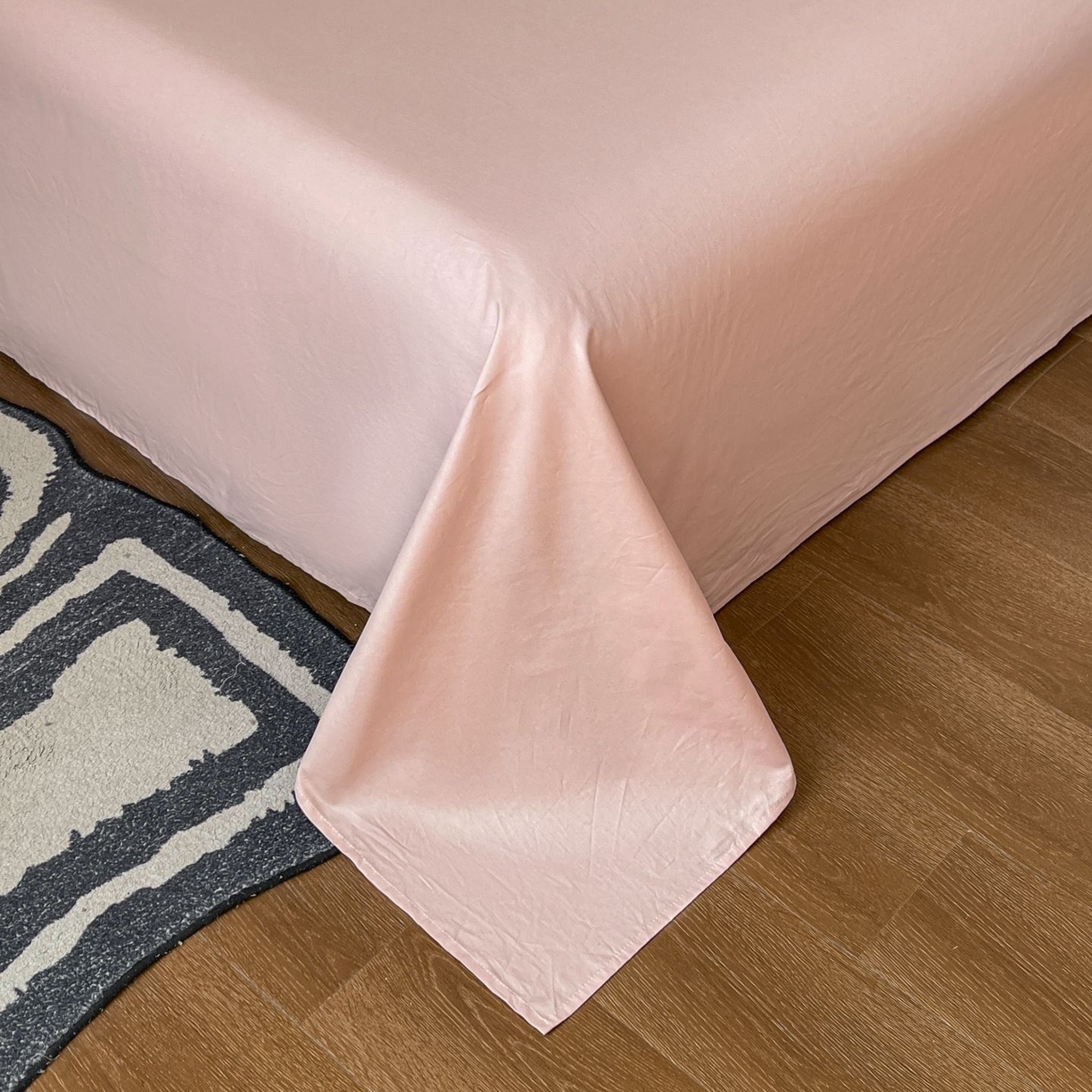 91家纺网 家纺一手货源 找家纺 乐家毛巾被（工厂自产自销） 2026春夏新款全棉60S长绒棉立体厚织提花四件套 花叶蝶影