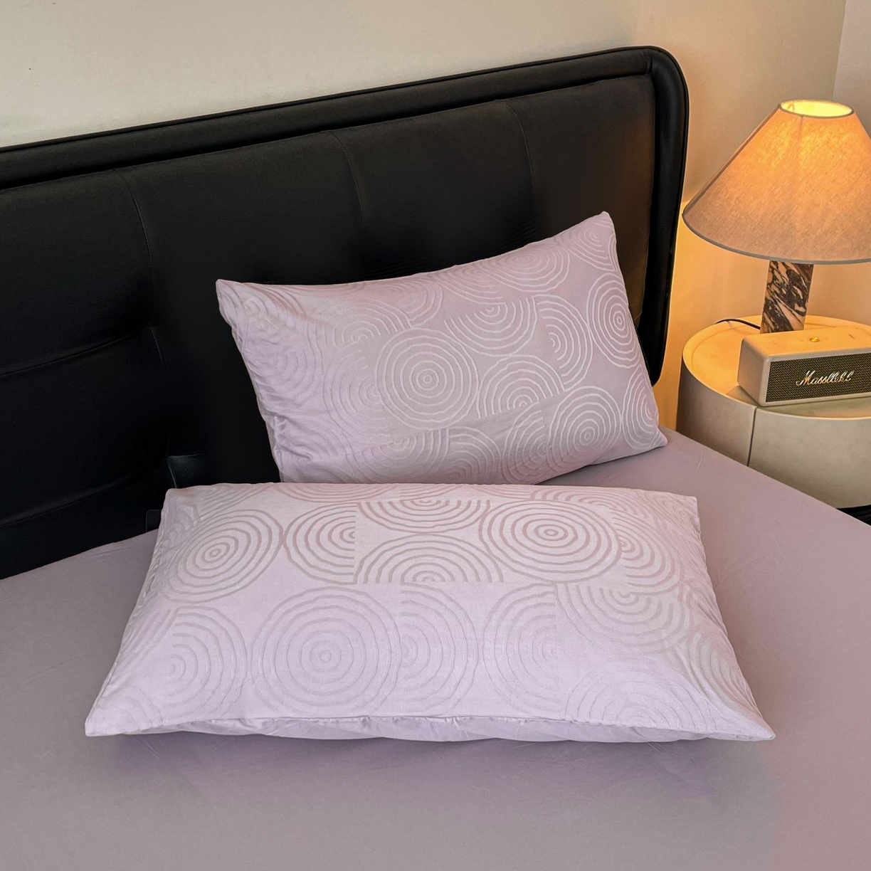 91家纺网 家纺一手货源 找家纺 乐家毛巾被（工厂自产自销） 2026春夏新款全棉60S长绒棉立体厚织提花四件套 眠琴