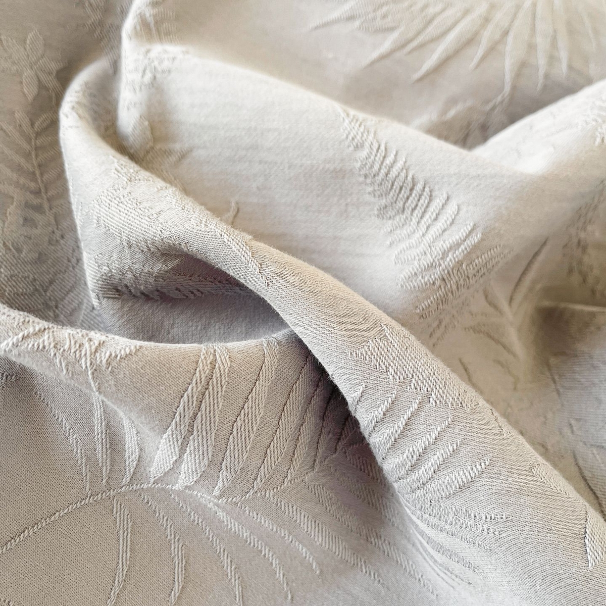 91家纺网 家纺一手货源 找家纺 乐家毛巾被（工厂自产自销） 2026春夏新款全棉60S长绒棉立体厚织提花四件套 碎影