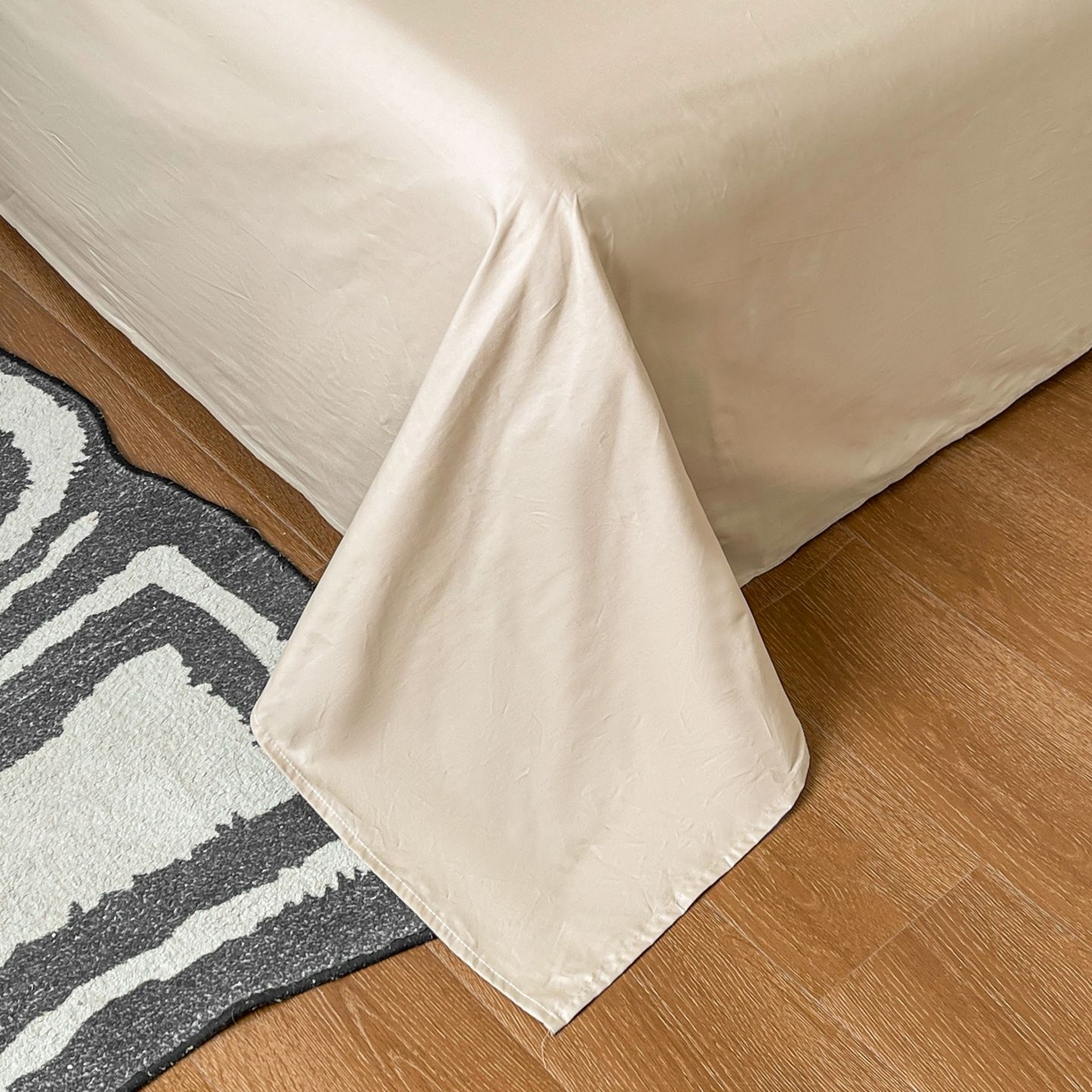 91家纺网 家纺一手货源 找家纺 乐家毛巾被（工厂自产自销） 2026春夏新款全棉60S长绒棉立体厚织提花四件套 余影