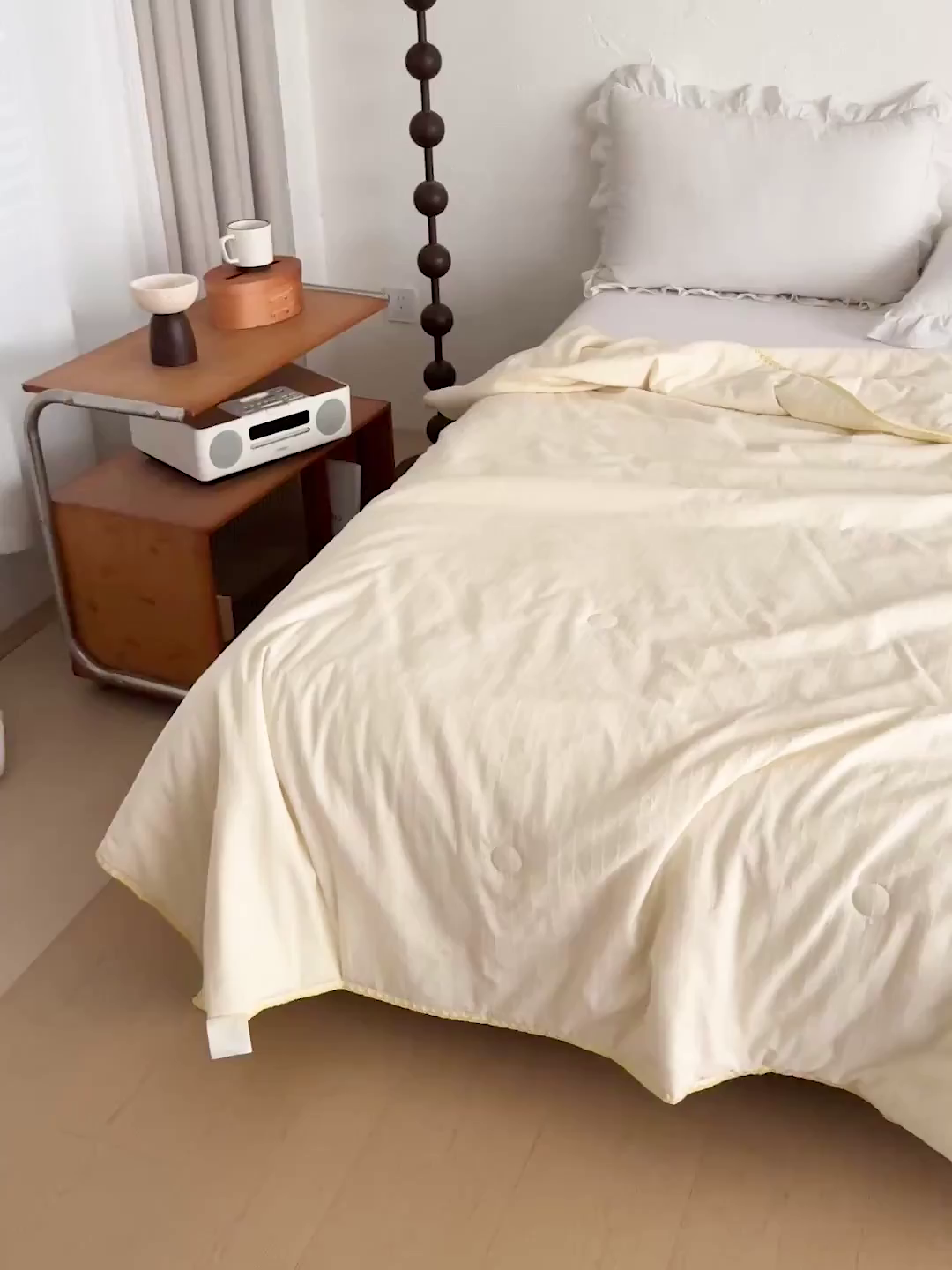 91家纺网 家纺一手货源 找家纺 （总）鑫利来家纺 2026新款纯色无印风夏被简约素色法式麻夏凉被阳离子色织提花单人双人学生夏凉被空调被