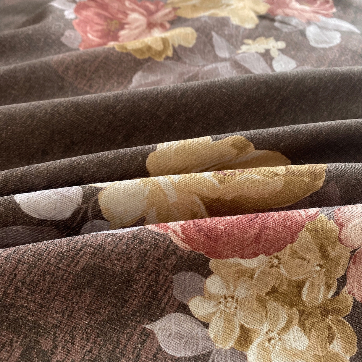 91家纺网 家纺一手货源 找家纺 （总）首爱家纺 2026新款亚麻老粗布印花床单