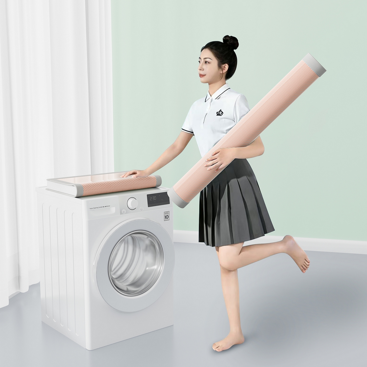 91家纺网 家纺一手货源 找家纺 （总）奇丝雅 2026新款夏季A类艾草碳光凉席三明治冰丝凉席家用冰丝席可机洗学生宿舍上下铺空调软席三件套-学生床