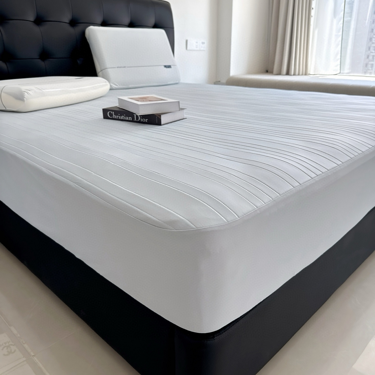 91家纺网 家纺一手货源 找家纺 兜米家居 2026新款夏日睡眠自然凉感夏凉垫 淡灰