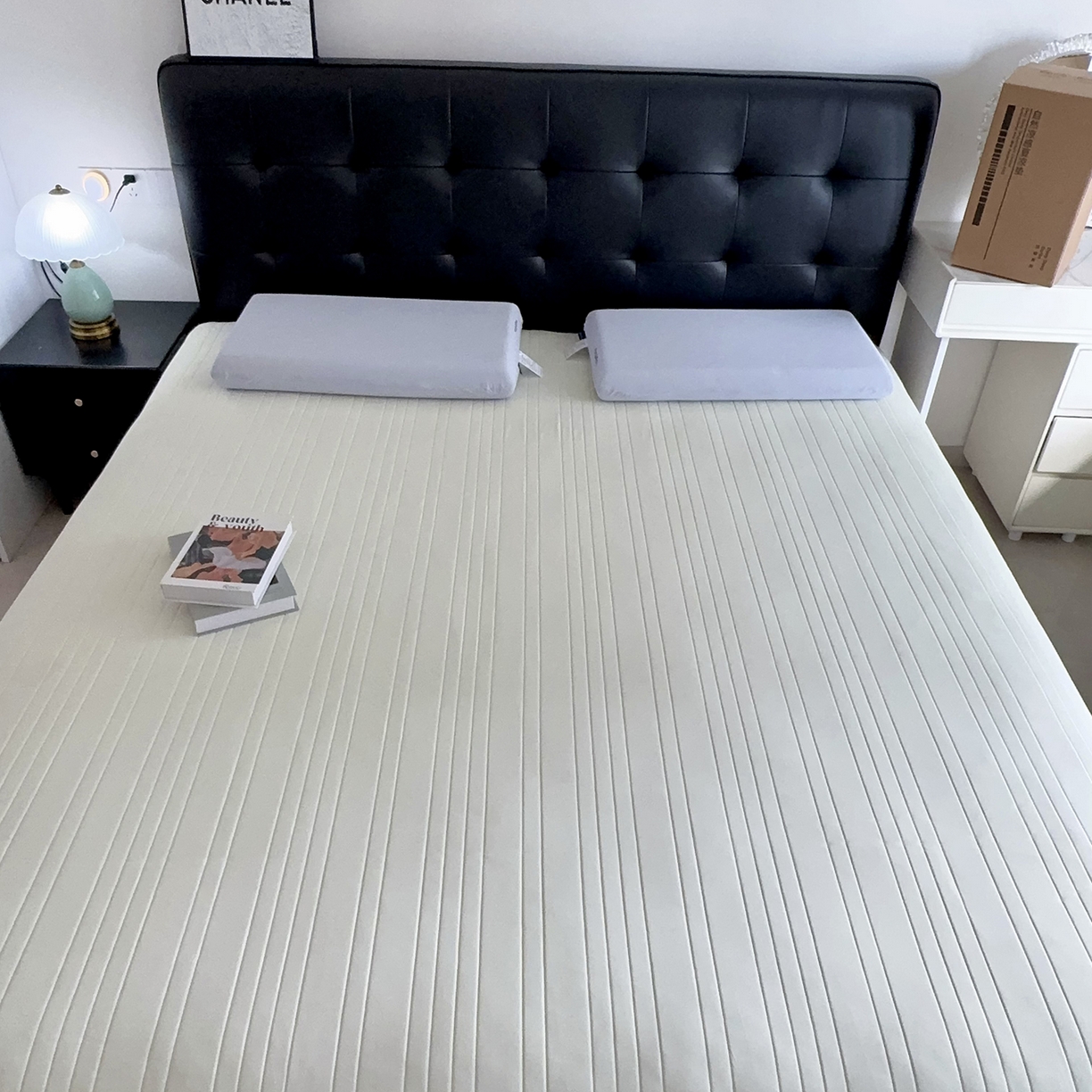 兜米家居 2026新款夏日睡眠自然凉感夏凉垫 浅黄