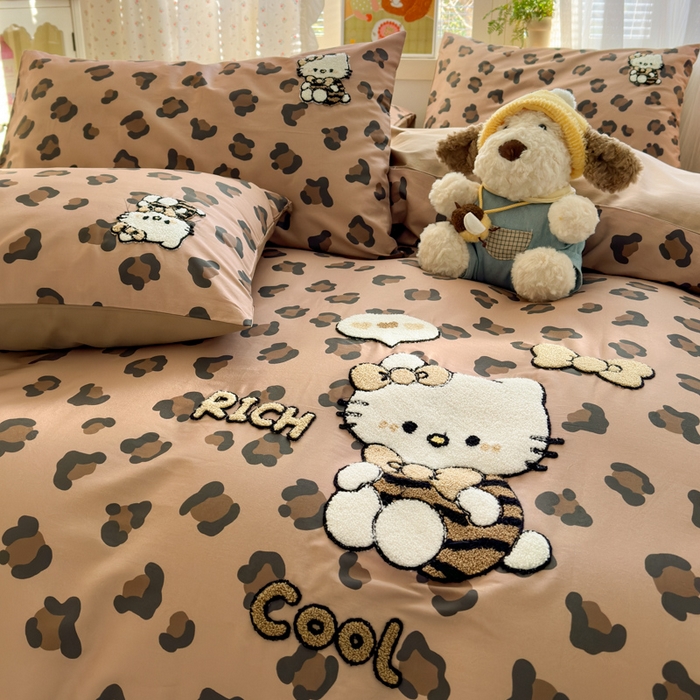 91家纺网 家纺一手货源 找家纺 （总）曼之夏 2026新款50支长绒棉毛巾绣四件套