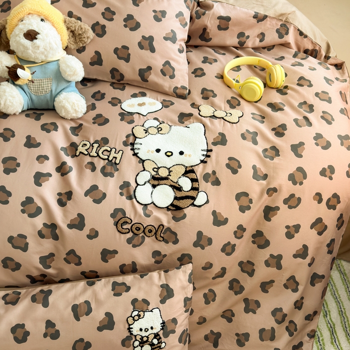 91家纺网 家纺一手货源 找家纺 （总）曼之夏 2026新款50支长绒棉毛巾绣四件套