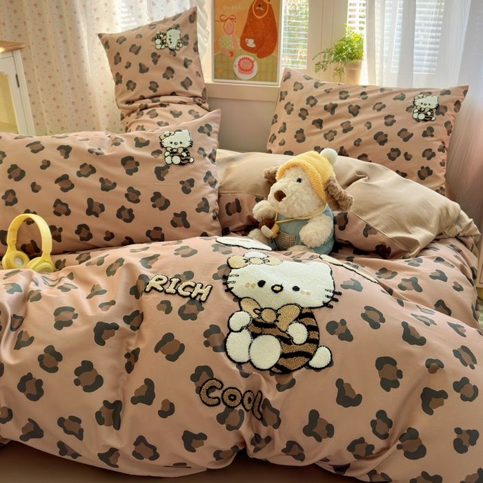 91家纺网 家纺一手货源 找家纺 （总）曼之夏 2026新款50支长绒棉毛巾绣四件套