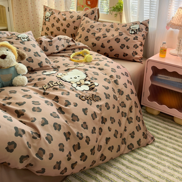 91家纺网 家纺一手货源 找家纺 （总）曼之夏 2026新款50支长绒棉毛巾绣四件套