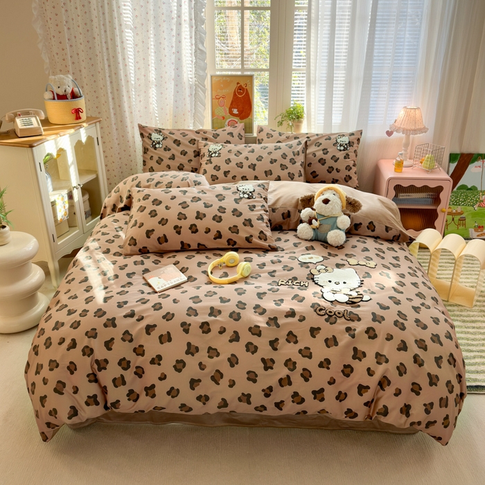 91家纺网 家纺一手货源 找家纺 （总）曼之夏 2026新款50支长绒棉毛巾绣四件套