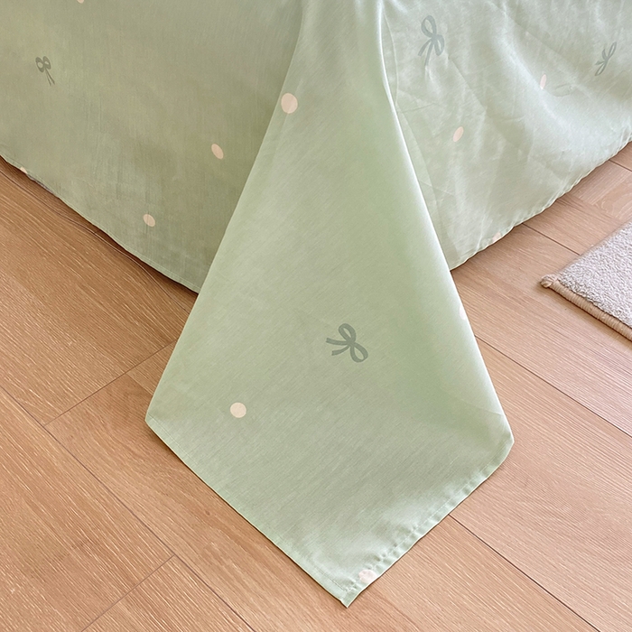 91家纺网 家纺一手货源 找家纺 宇彬家纺 2026直播新款13372A类全棉纯棉印花床单床笠款四件套和单被套喷气清新简约 南瓜乐园