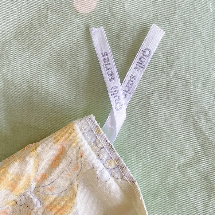 91家纺网 家纺一手货源 找家纺 宇彬家纺 2026直播新款13372A类全棉纯棉印花床单床笠款四件套和单被套喷气清新简约 南瓜乐园